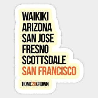 "Homegrown Series" San Fran: Buster Sticker